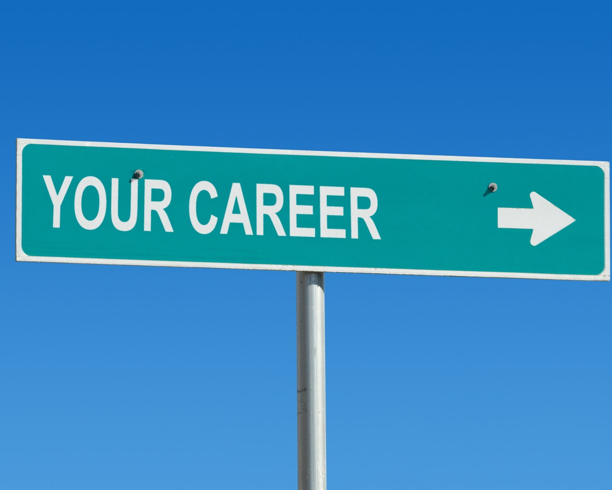 Your Career road sign